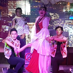 Men entertain Men in our gay friendly Venue in Chiang Mai with Drag Queen Live Show