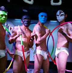 Men entertain Men in our gay friendly Venue in Chiang Mai with Asian Boy Live Show
