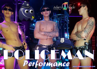 Men entertain Men in our gay friendly Hangout in Chiang Mai with Asian Boy Live Show