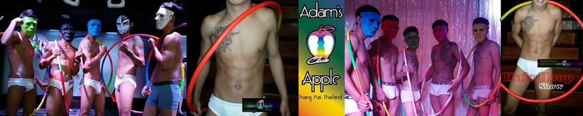 Hula Hopp at Adams Apple Club gay friendly Venue in Chiang Mai