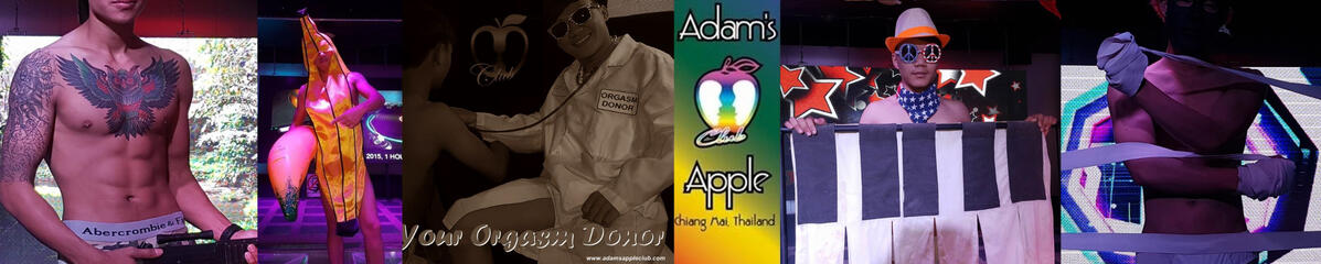Men entertain Men Chiang Mai at Adams Apple Club gay friendly Venue